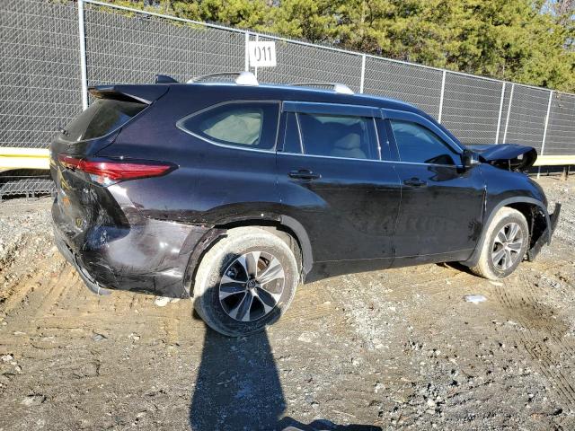 5TDGZRBHXMS131094 - 2021 TOYOTA HIGHLANDER XLE იასამნისფერი ფოტო 3