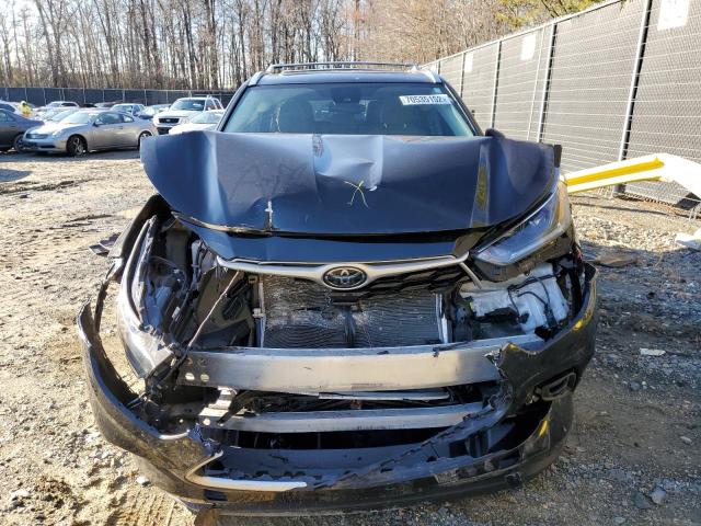 5TDGZRBHXMS131094 - 2021 TOYOTA HIGHLANDER XLE იასამნისფერი ფოტო 5