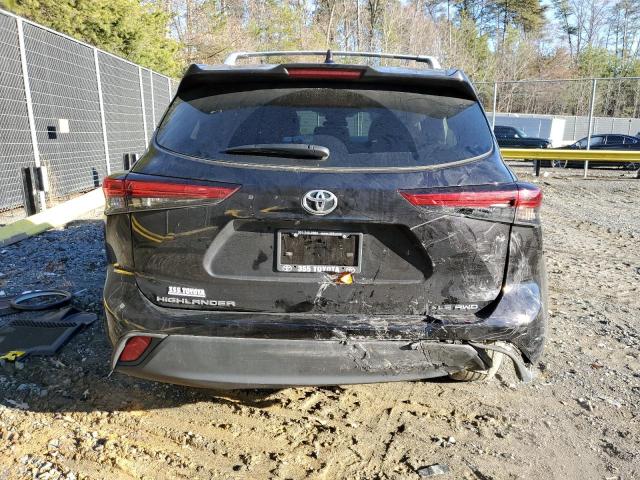 5TDGZRBHXMS131094 - 2021 TOYOTA HIGHLANDER XLE იასამნისფერი ფოტო 6