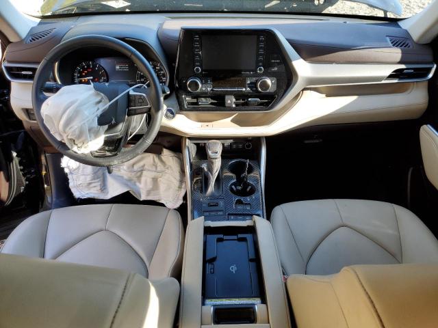 5TDGZRBHXMS131094 - 2021 TOYOTA HIGHLANDER XLE იასამნისფერი ფოტო 8