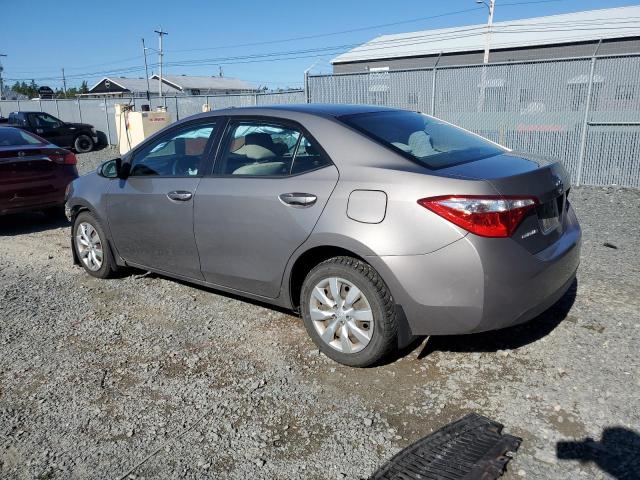 2T1BURHE6EC163203 - 2014 TOYOTA COROLLA L 灰色 照片 2