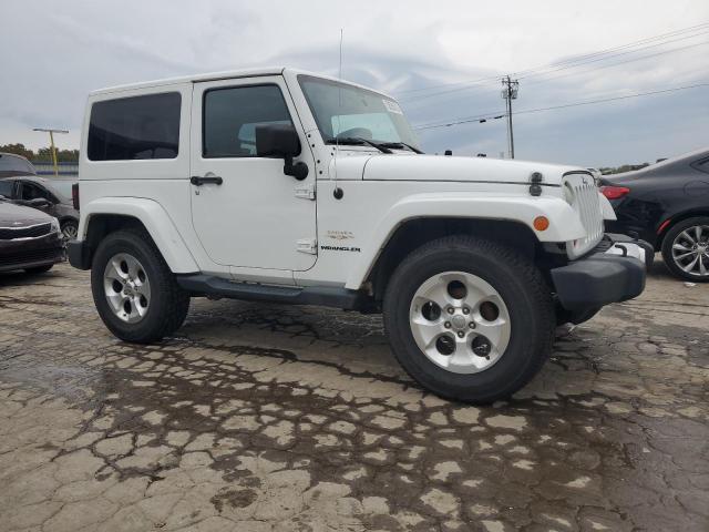 1C4AJWBG5DL669206 - 2013 JEEP WRANGLER SAHARA WHITE photo 4