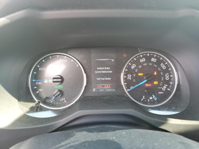 JTMRWRFV9MD115725 - 2021 TOYOTA RAV4 XLE GRAY photo 9