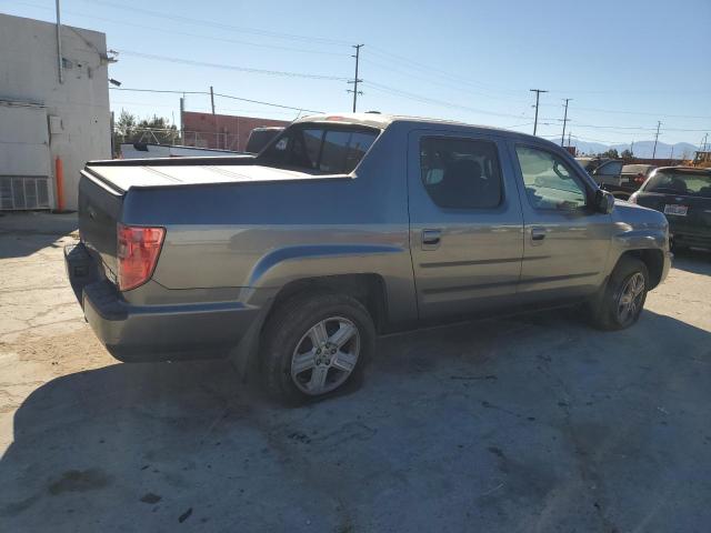 5FPYK16509B101485 - 2009 HONDA RIDGELINE RTL GRAY photo 3