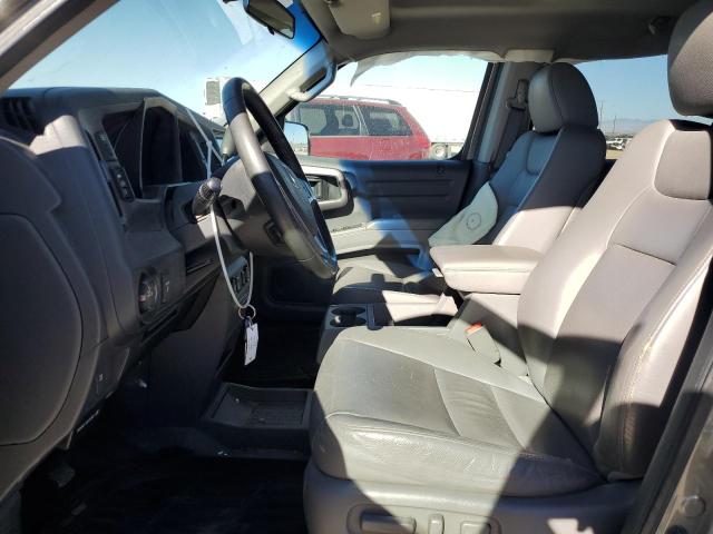 5FPYK16509B101485 - 2009 HONDA RIDGELINE RTL GRAY photo 7