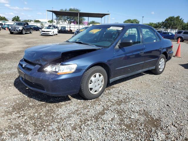 JHMCF8643YC000331 - 2000 HONDA ACCORD DX BLUE photo 1