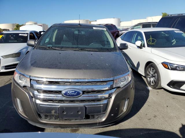 2FMDK3J95DBC54619 - 2013 FORD EDGE SEL GRAY photo 5