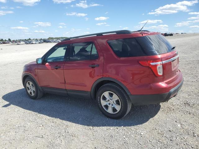 1FM5K7B83DGB86847 - 2013 FORD EXPLORER წითელი ფოტო 2