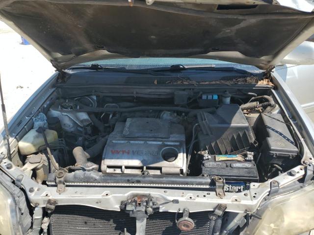 JTEDP21A840034866 - 2004 TOYOTA HIGHLANDER BASE ვერცხლისფერი ფოტო 11