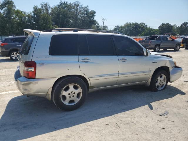 JTEDP21A840034866 - 2004 TOYOTA HIGHLANDER BASE ვერცხლისფერი ფოტო 3