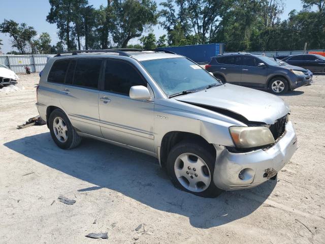 JTEDP21A840034866 - 2004 TOYOTA HIGHLANDER BASE ვერცხლისფერი ფოტო 4