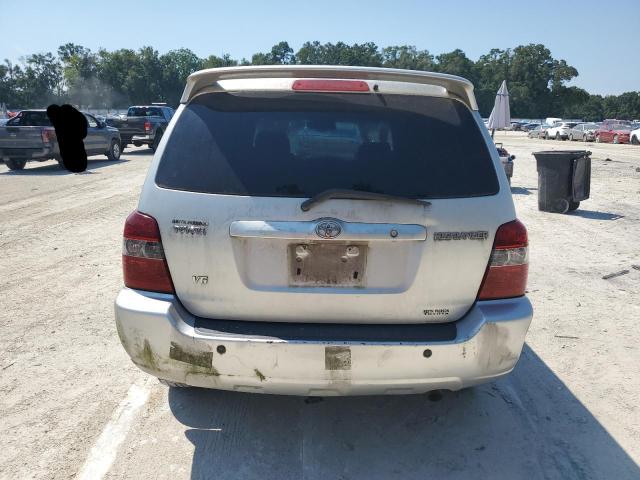 JTEDP21A840034866 - 2004 TOYOTA HIGHLANDER BASE ვერცხლისფერი ფოტო 6