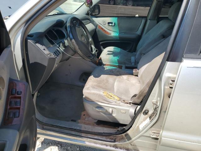 JTEDP21A840034866 - 2004 TOYOTA HIGHLANDER BASE ვერცხლისფერი ფოტო 7