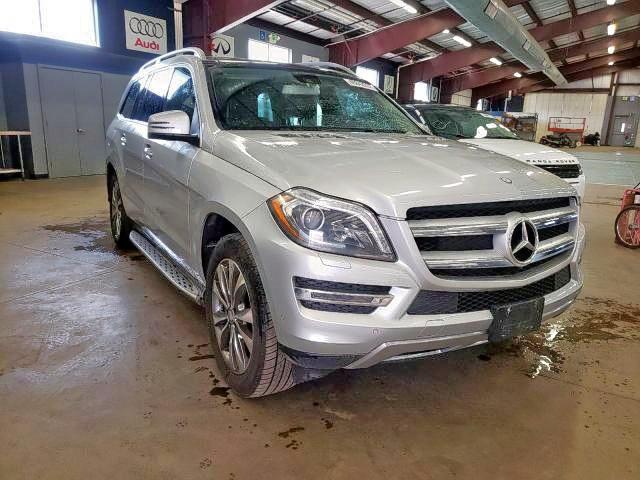 4JGDF7CE8EA296804 - 2014 MERCEDES-BENZ GL 450 4MATIC SILVER photo 1