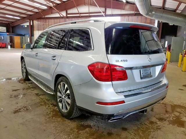 4JGDF7CE8EA296804 - 2014 MERCEDES-BENZ GL 450 4MATIC SILVER photo 3