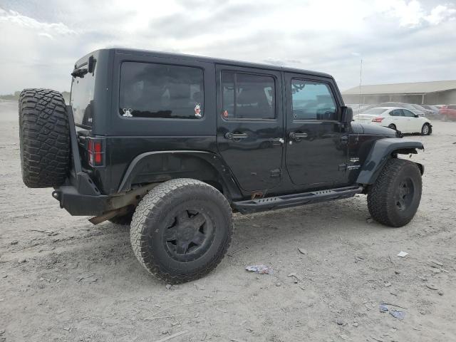 1C4BJWEG1CL183880 - 2012 JEEP WRANGLER U SAHARA BLACK photo 3
