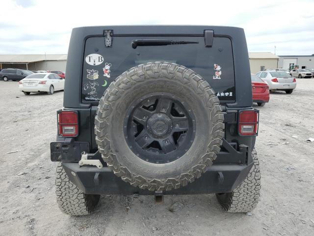 1C4BJWEG1CL183880 - 2012 JEEP WRANGLER U SAHARA BLACK photo 6