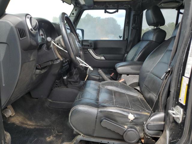 1C4BJWEG1CL183880 - 2012 JEEP WRANGLER U SAHARA BLACK photo 7
