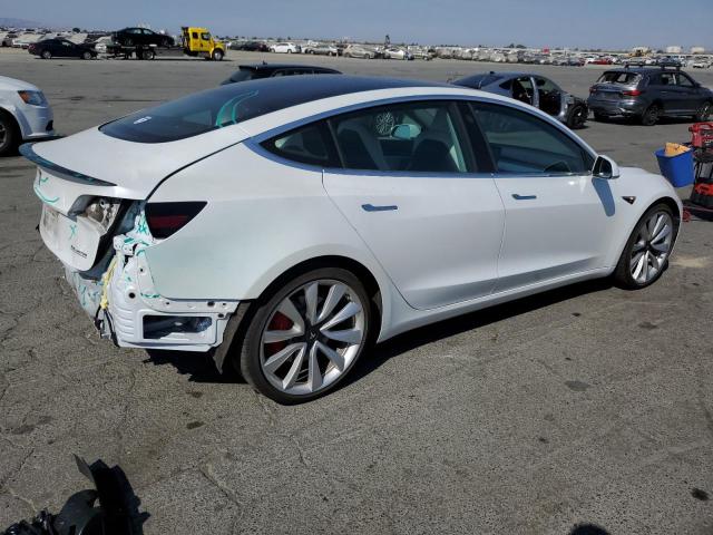 5YJ3E1EB1KF514376 - 2019 TESLA MODEL 3 Beyaz fotoğraf 3