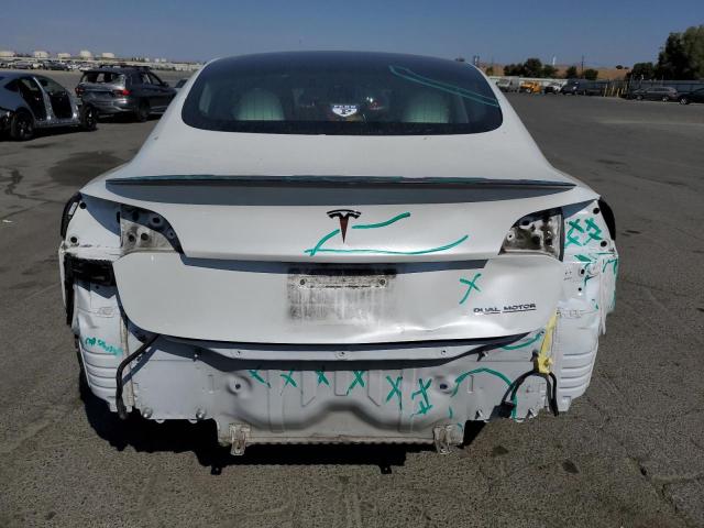 5YJ3E1EB1KF514376 - 2019 TESLA MODEL 3 Beyaz fotoğraf 6