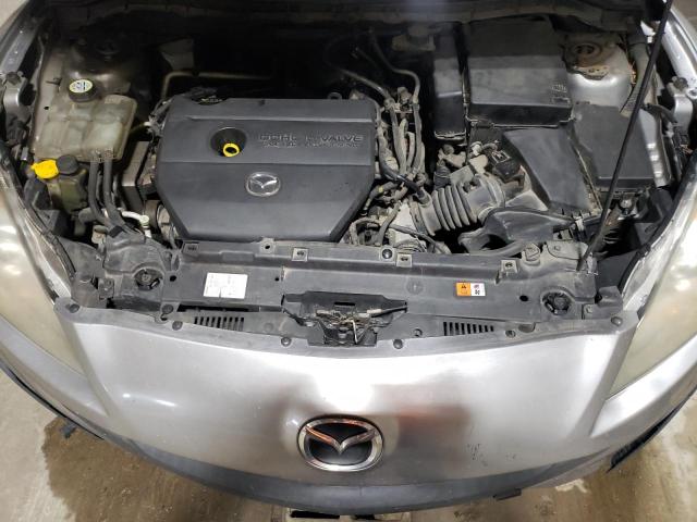 JM1BL1UF9B1395524 - 2011 MAZDA 3 I SILVER photo 11