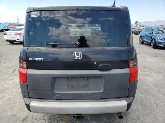 5J6YH28616L005709 - 2006 HONDA ELEMENT EX BLACK photo 6