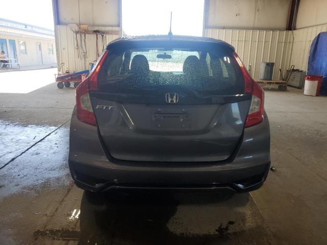 3HGGK5H40KM745295 - 2019 HONDA FIT LX GRAY photo 6