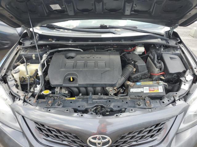 2T1BU4EE9BC740020 - 2011 TOYOTA COROLLA BASE Gris photo 11