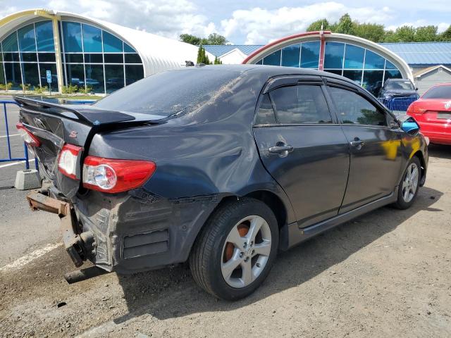2T1BU4EE9BC740020 - 2011 TOYOTA COROLLA BASE Gris photo 3