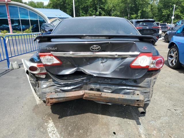 2T1BU4EE9BC740020 - 2011 TOYOTA COROLLA BASE Gris photo 6