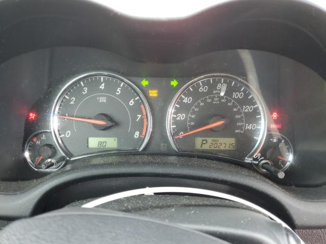 2T1BU4EE9BC740020 - 2011 TOYOTA COROLLA BASE Gris photo 9