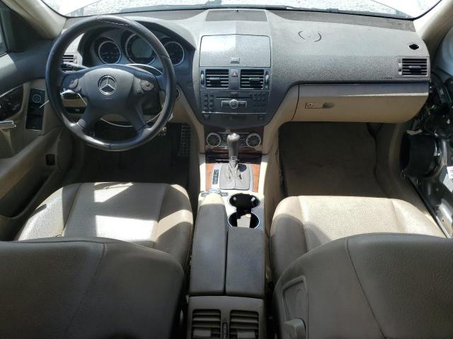 WDDGF5EB4BA528308 - 2011 MERCEDES-BENZ C 300 WHITE photo 8
