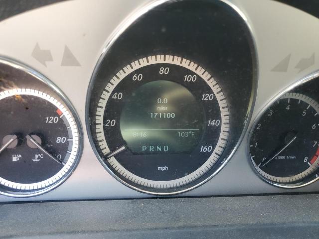 WDDGF5EB4BA528308 - 2011 MERCEDES-BENZ C 300 WHITE photo 9