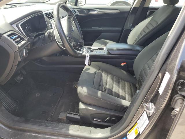 3FA6P0HD3KR172254 - 2019 FORD FUSION SE BLACK photo 7