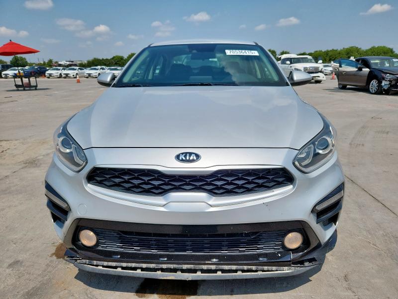 3KPF24AD5LE186739 - 2020 KIA FORTE FE SILVER photo 5