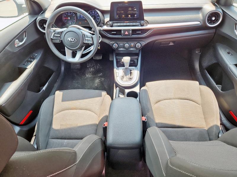 3KPF24AD5LE186739 - 2020 KIA FORTE FE SILVER photo 8