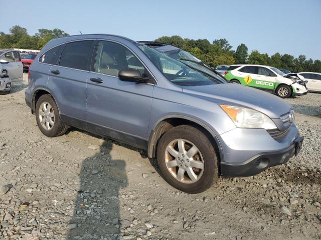 JHLRE38598C003468 - 2008 HONDA CR-V EX BLUE photo 4