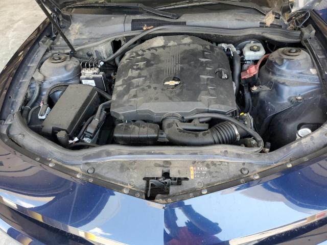 2G1FG1ED6B9158450 - 2011 CHEVROLET CAMARO LT Blau Foto 11