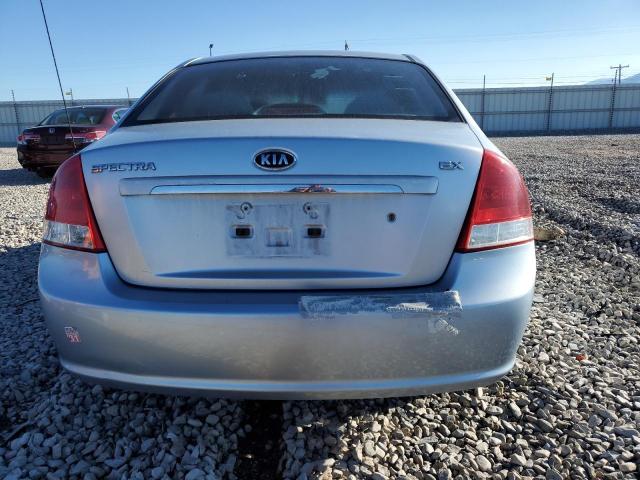 KNAFE122675454120 - 2007 KIA SPECTRA EX SILVER photo 6