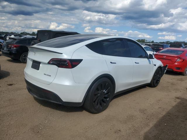 7SAYGDEF7NF530836 - 2022 TESLA MODEL Y Սպիտակ լուսանկար 3