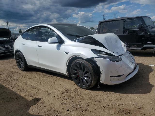 7SAYGDEF7NF530836 - 2022 TESLA MODEL Y Սպիտակ լուսանկար 4