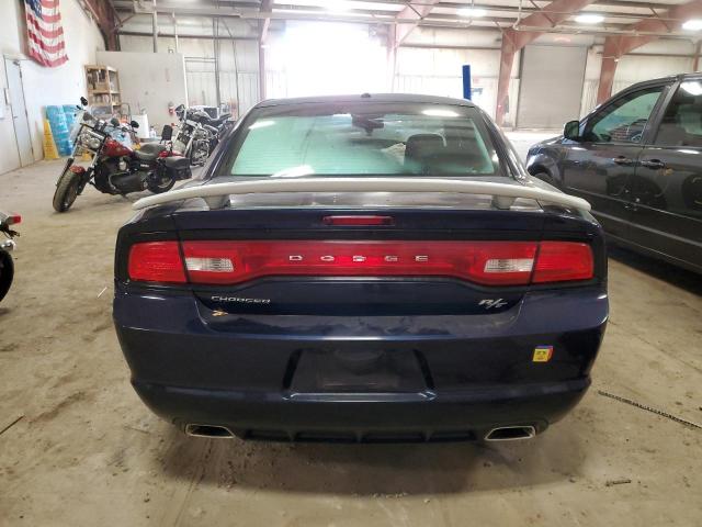 2C3CDXCT3EH368521 - 2014 DODGE CHARGER R/T BLUE photo 6