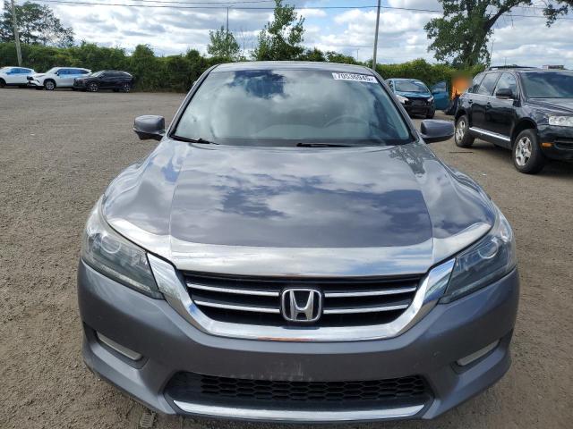 1HGCR3F89DA800721 - 2013 HONDA ACCORD EXL GRAY photo 5