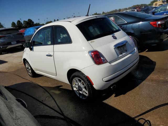 3C3CFFAR7ET205390 - 2014 FIAT 500 POP WHITE photo 2