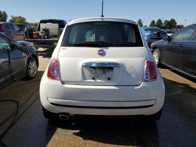 3C3CFFAR7ET205390 - 2014 FIAT 500 POP WHITE photo 6