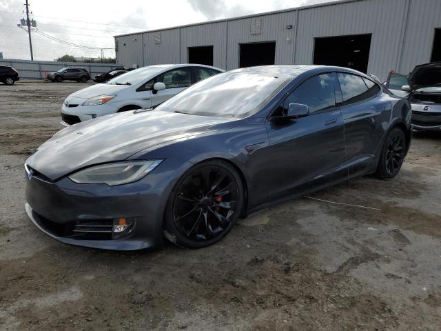 5YJSA1E49GF159943 - 2016 TESLA MODEL S GRAY photo 1