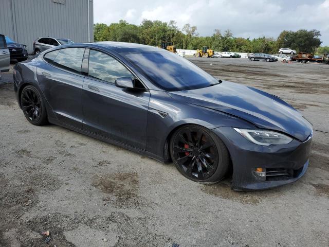 5YJSA1E49GF159943 - 2016 TESLA MODEL S GRAY photo 4