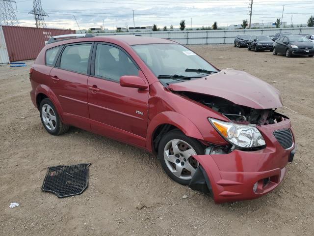 5Y2SL63865Z483906 - 2005 PONTIAC VIBE RED photo 4