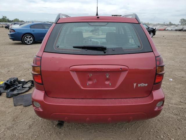 5Y2SL63865Z483906 - 2005 PONTIAC VIBE RED photo 6