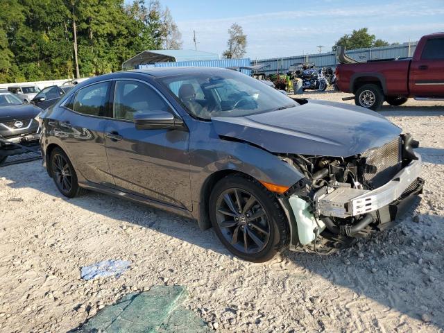 SHHFK7H67MU210106 - 2021 HONDA CIVIC EX GRAY photo 4